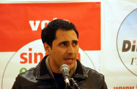 COMUNICATO STAMPA. SEL: ENRICO CONSOLI IN COMIZIO PUBBLICO SULLE PRIMARIE DI DOMENICA 25 NOVEMBRE