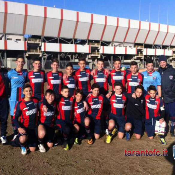 Giovanissimi Regionali 15^giornata: Taranto-SS A.Mesagne 5-0
