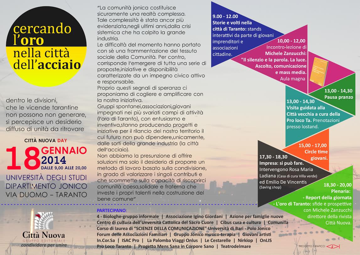 TARANTO. L’Associazione Pro Loco nel Programma 2014 – Eventi