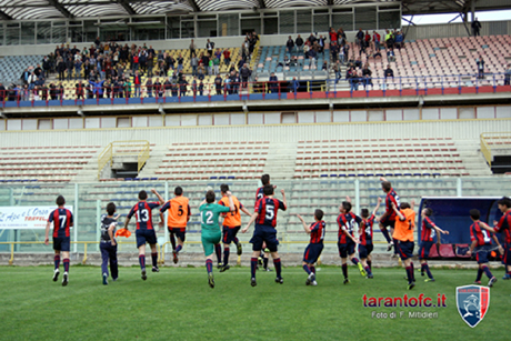 Giovanissimi Regionali – 3a giornata fase finale regionale. Taranto – Tricase 2-1