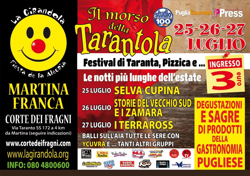 MARTINA FRANCA. Festival di Pizzica e Taranta