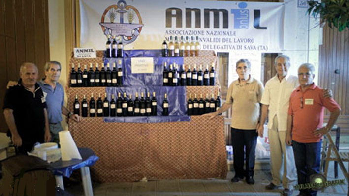 SAVA. L’ANMIL organizza la VI° Edizione del Premio “Vino Particulare”