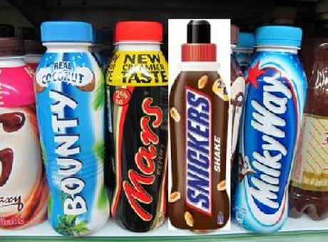 Sicurezza alimentare: ritirate bottiglie di Mars, Bounty e Snickers al latte