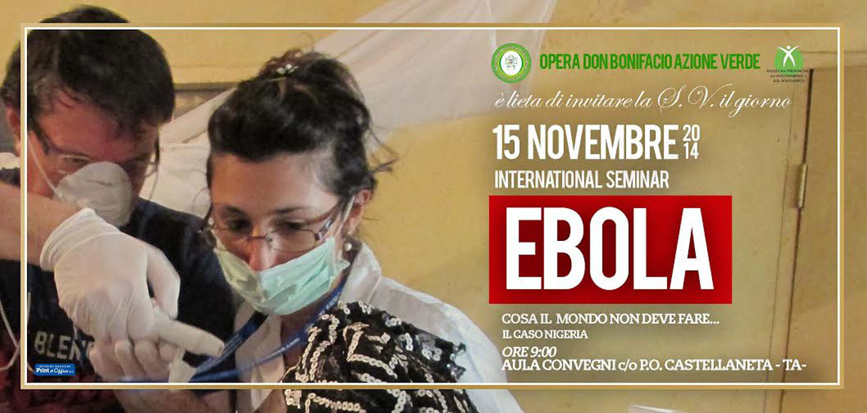 CASTELLANETA. Per un giorno epicentro internazionale dell’Emergenza Ebola