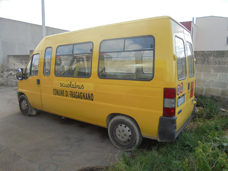 FRAGAGNANO. Lo scuolabus è sprovvisto di collaudo!
