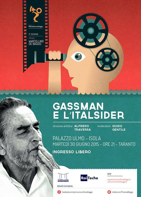 FESTIVAL INTERNAZIONALE DEL CINEMA DOCUMENTARIO. A Taranto “Gassman e l’Italsider”