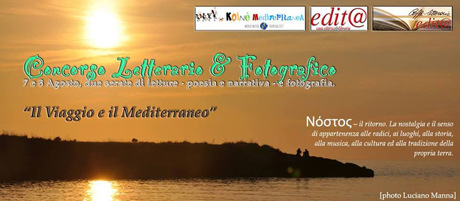 LEPORANO. “Il viaggio e il Mediterraneo”, concorso letterario promosso da Koinè Mediterranea, organizzato e curato da EDIT@ Casa Editrice & Libraria