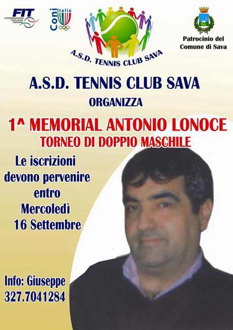 SAVA. Primo Memorial dedicato a Tonino Lonoce
