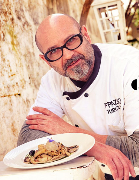 Ad Expo lo chef Ippazio Turco fino al 31 ottobre prepara anche un piatto tutto salentino con pasta, legumi e vincotto di qualità