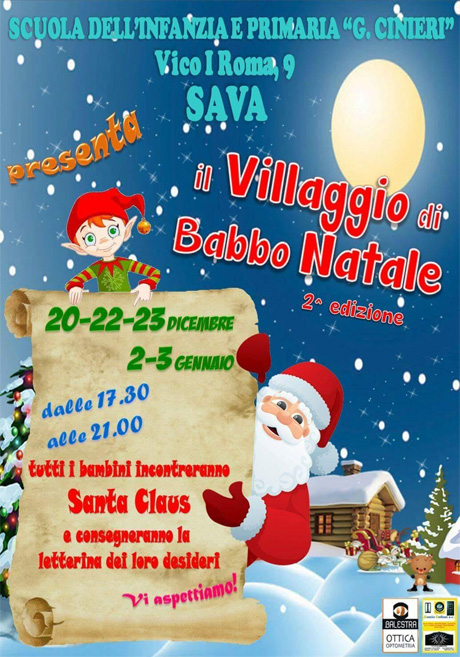SAVA. “Il villaggio di Babbo Natale”