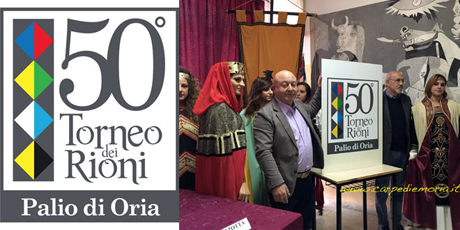 ORIA (Br). Presentazione del 50° Torneo dei Rioni
