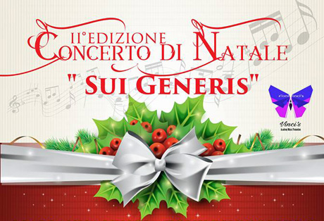 SAVA. Seconda edizione del “Concerto di Natale”, organizzato dalla VINCI’S ACADEMY MUSIC PROMOTION, scuola di alta formazione vocale e teatrale