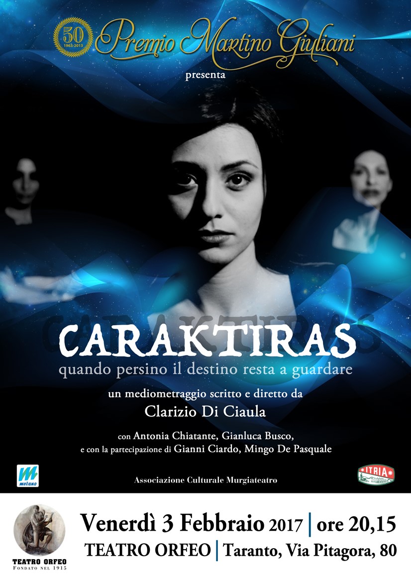 TARANTO. Proiezione speciale del film “Caraktiras”. Protagonisti e testimoni del cambiamento all’Orfeo
