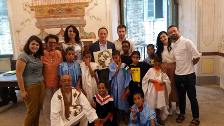 “Il saluto del Comune di Martina Franca ai bambini saharawi”