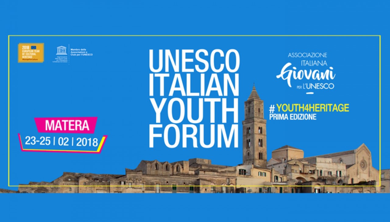 #youth4heritage: Primo Forum Internazionale dei Giovani Unesco