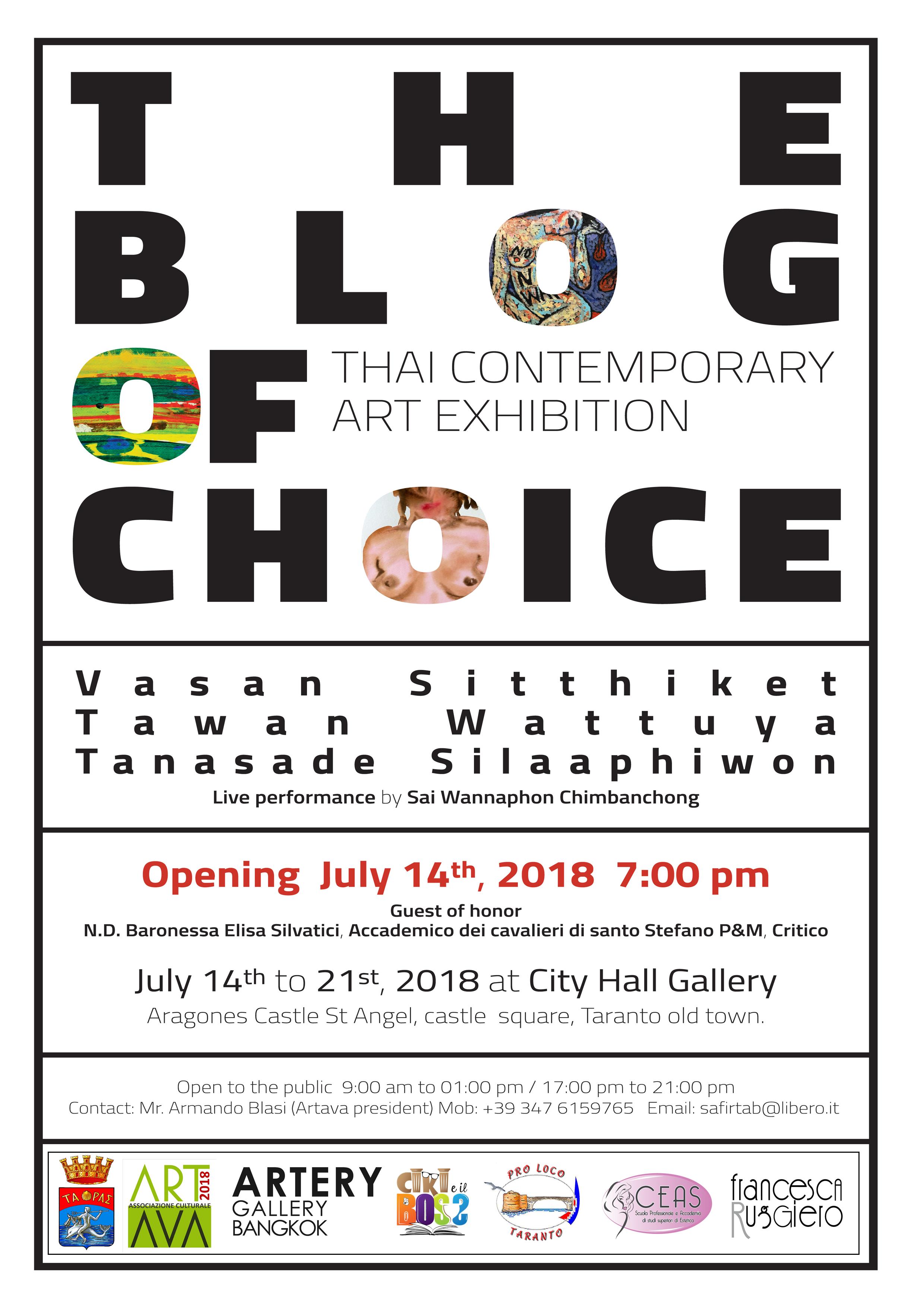 TARANTO. Thai Contemporary Art Exhibition – The blog of choice