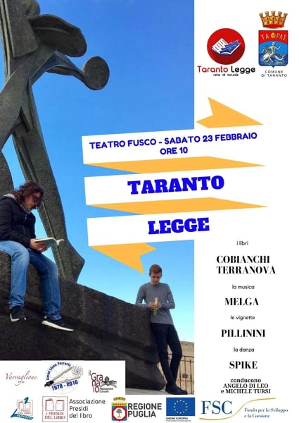 “Taranto legge 2019”. Torna sabato 23 Febbraio, la matinée dedicata al piacere della lettura condivisa