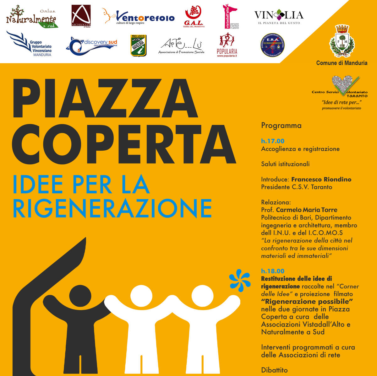 Video. Fine progetto rigenerazione urbana “PIAZZA COPERTA”