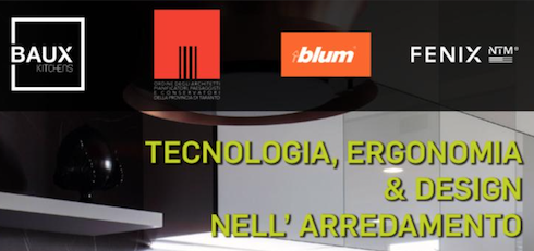 Faggiano. GRANDE SUCCESSO PER IL WORKSHOP SU TECNOLOGIA, ERGONOMIA E DESIGN NELL’ARREDAMENTO ORGANIZZATO DA BAUX E ORDINE DEGLI ARCHITETTI