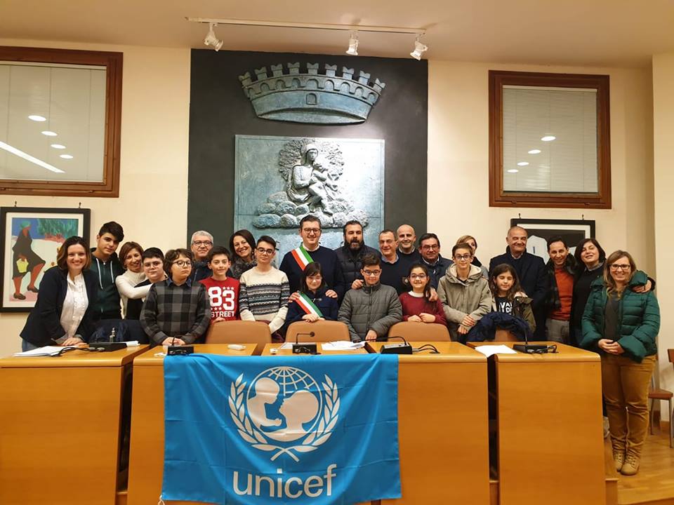 MARUGGIO. Insediato il nuovo Consiglio comunale dei Ragazzi
