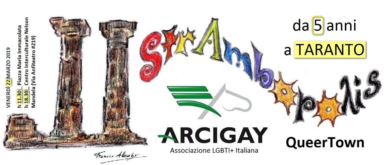 Il presidio Arcigay a Taranto compie 5 anni