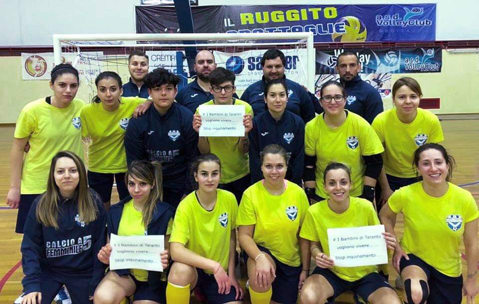 Sconfitta esterna per la Woman Futsal Club Grottaglie che soccombe 5-2 nella sfida con il Città di Taranto