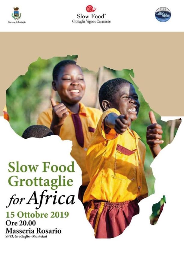 GROTTAGLIE. “Slow Food for Africa”. Finanziare un orto in Africa, a Saint Vincent (Uganda)