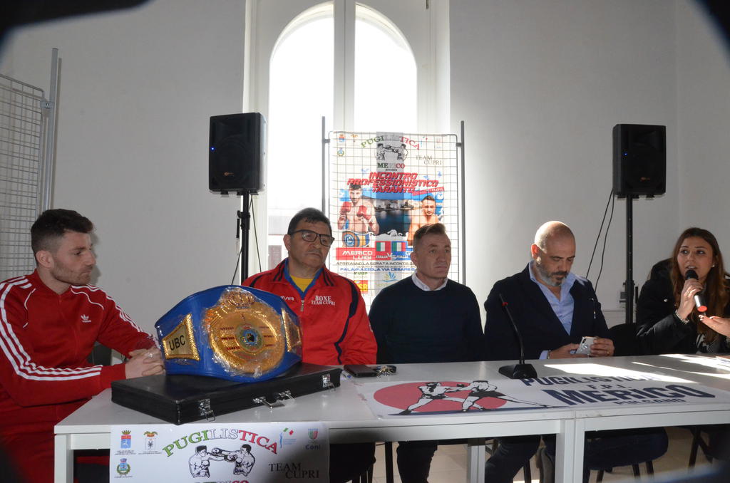 Il campione italiano “Pesi Supergallo” Luigi Merico torna sul ring