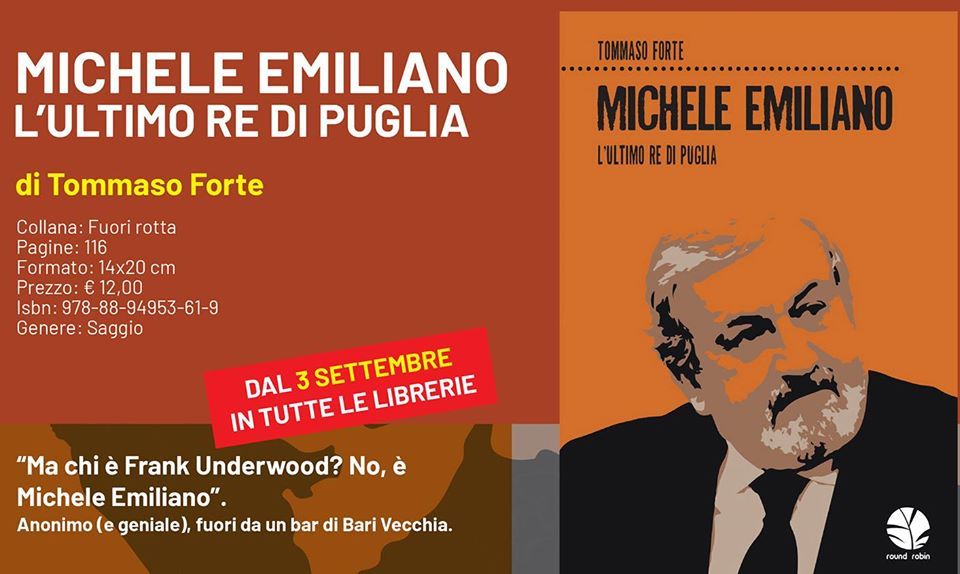 OTRANTO. Presentazione del libro “Michele Emiliano, l’ultimo re di Puglia”