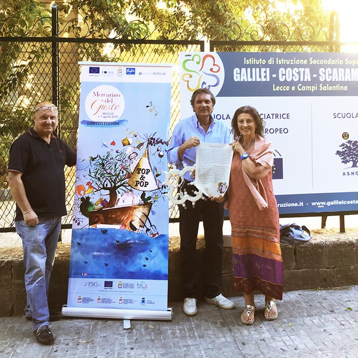 Premio “Mercatino del Gusto” alla didattica innovativa del “Galilei-Costa” di Lecce
