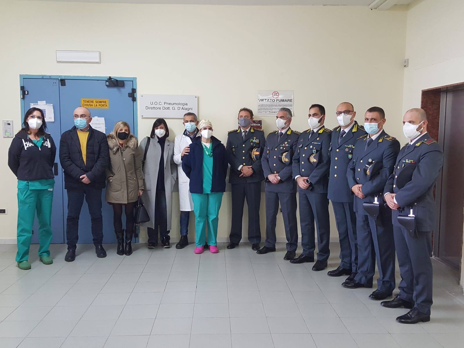 TARANTO. L’Associazione La Macchitedda di Maruggio presente all’incontro di ringraziamento per le donazioni al Reparto di Pneumologia del Moscati