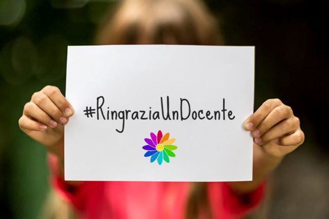 Dal 3 al 9 maggio 2021 la 7° Settimana Italiana dell’Insegnante #RingraziaUnDocente