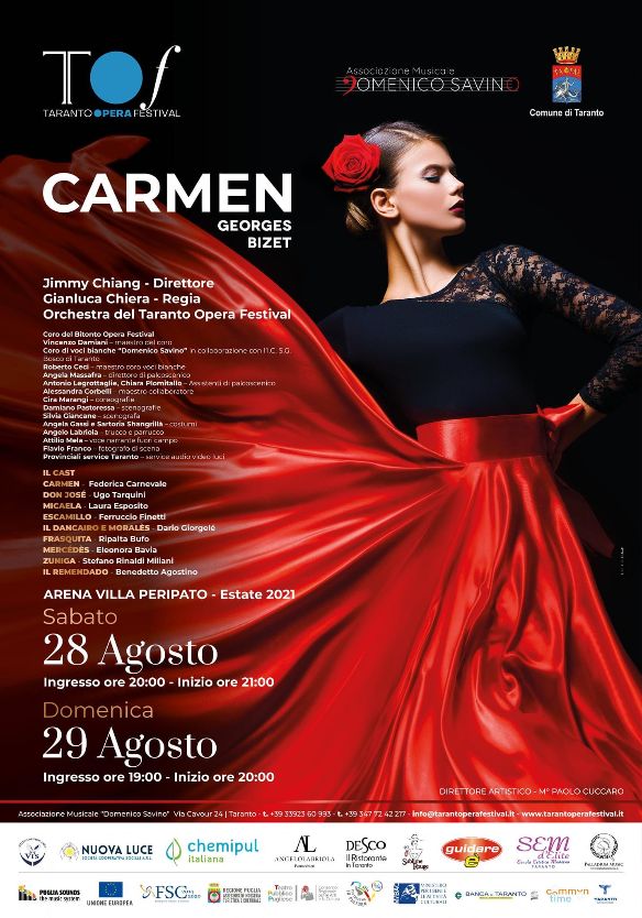 Taranto Opera Festival 2021. Carmen