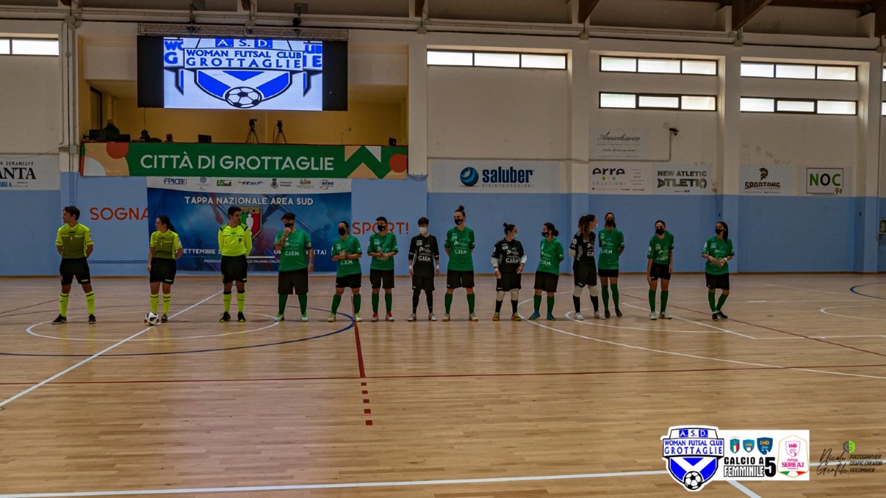 WOMAN FUTSAL CLUB GROTTAGLIE – Futsal Irpinia Femminile 3-3