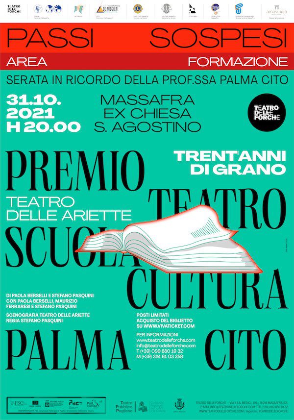 MASSAFRA. Premio Teatro Scuola Cultura Palma Cito, dodicesima edizione