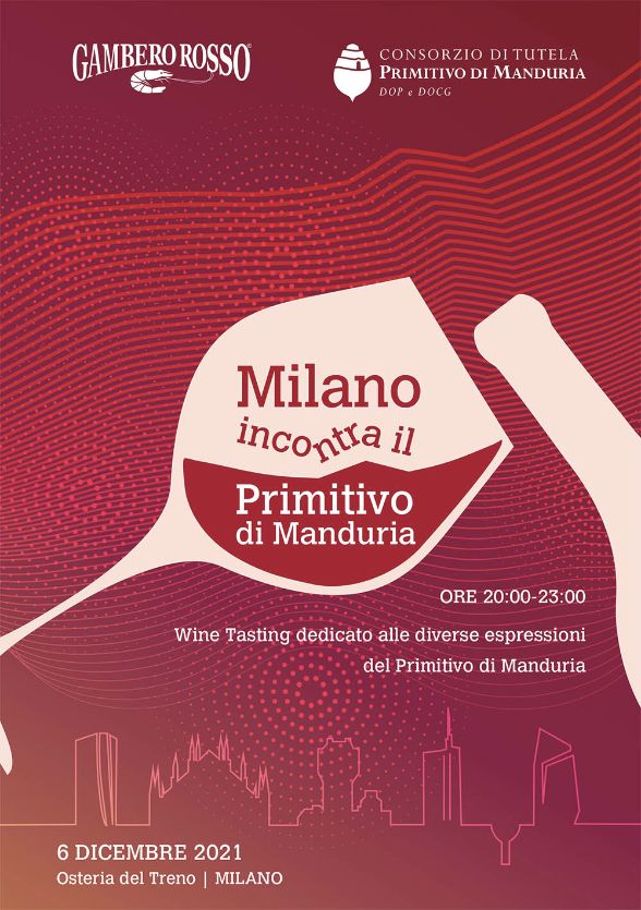 Milano incontra il Primitivo di Manduria.  Venticinque cantine in degustazione