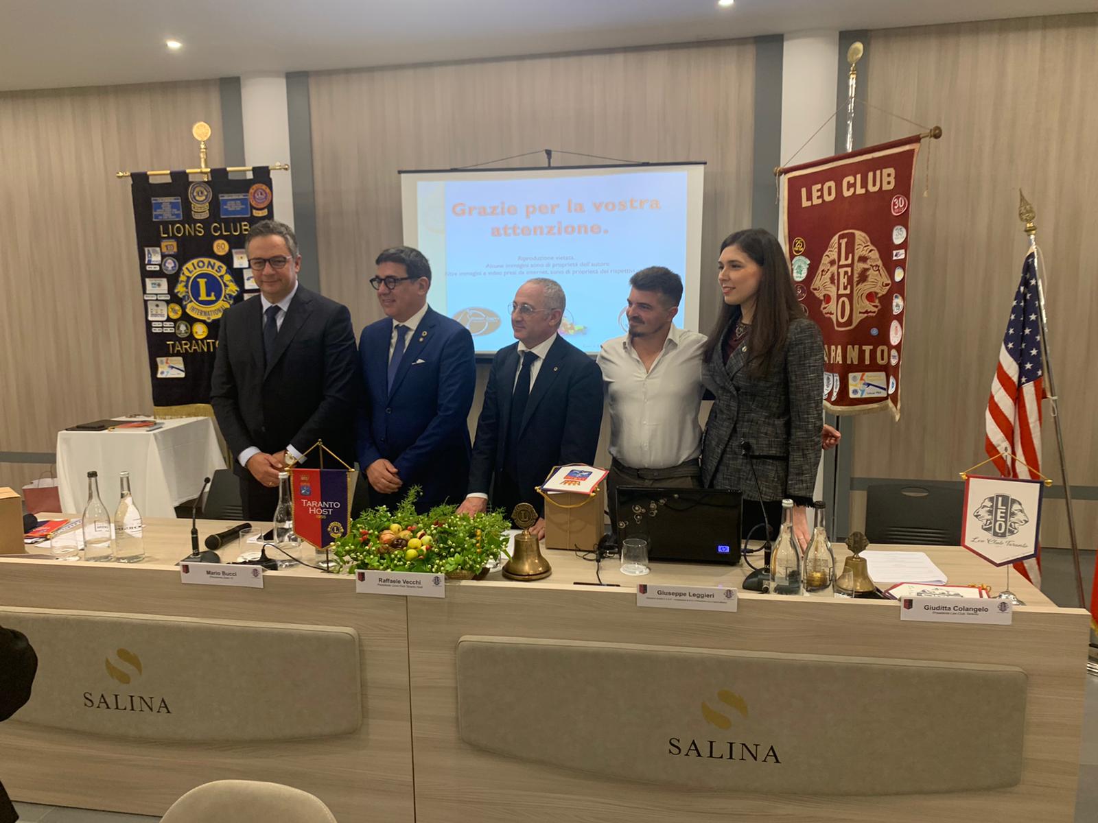 L’EDUCAZIONE DEL CANE NEI RAPPORTI SOCIALI. NUOVO MEETING DI LIONS TARANTO HOST E LEO CLUB TARANTO