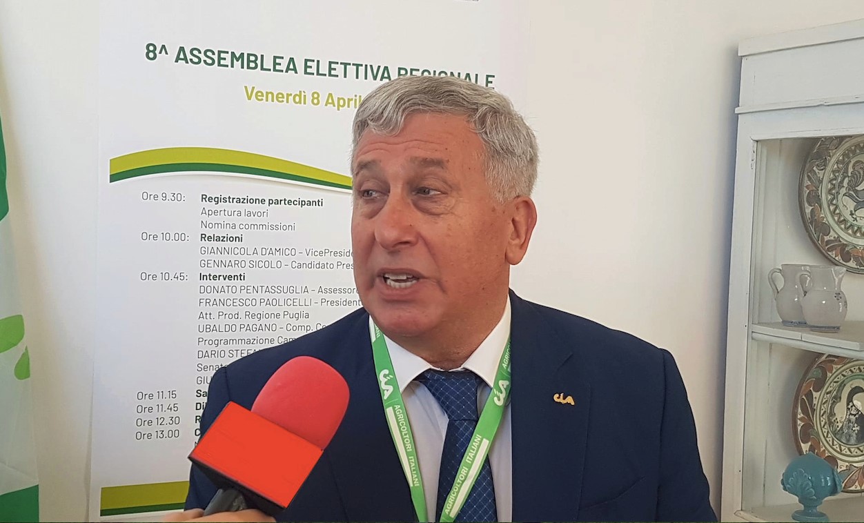 BARI. Sicolo, CIA Puglia: «Inaccettabile il rialzo delle tariffe irrigue»