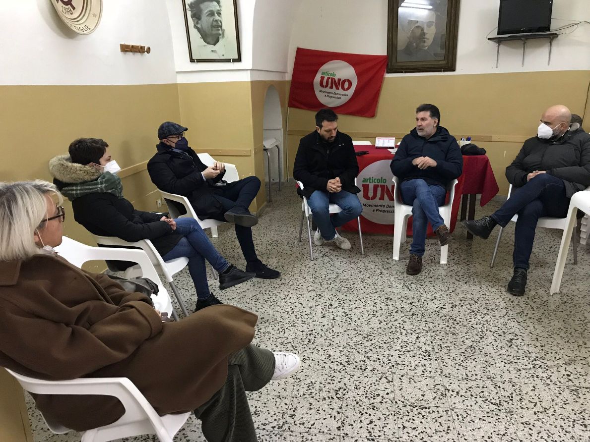 GROTTAGLIE. Articolo Uno incontra l’assessore Vincenzo Quaranta. “Impianti sportivi e luoghi di incontro e socializzazione: i progetti in campo”