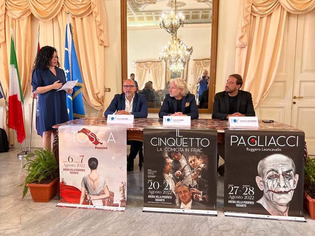 Taranto Opera Festival 2022 – stagione estiva