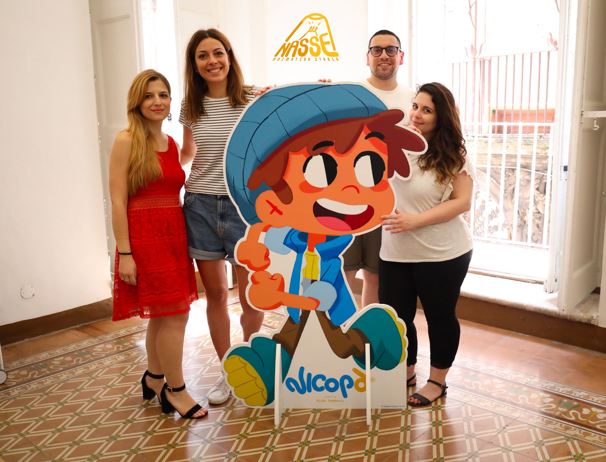 TARANTO. Inaugurata la sede di Nasse Animation Studio in Città vecchia. “La prima benefit dei cartoni animati”