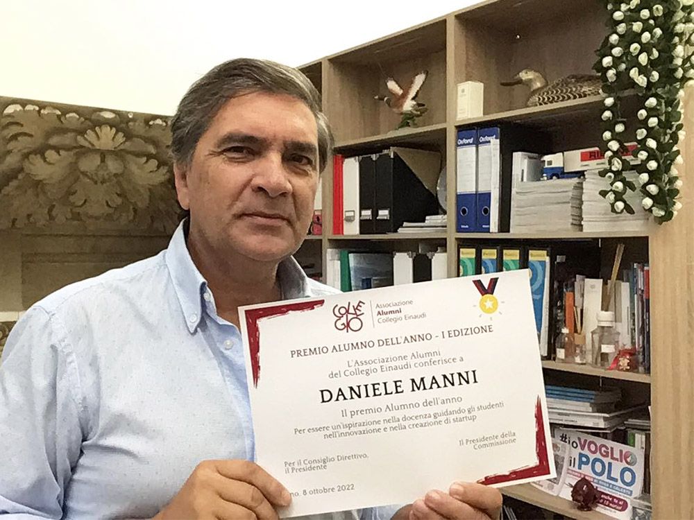 È il pugliese Daniele Manni il primo “Alumno dell’Anno” del prestigioso Collegio Einaudi di Torino