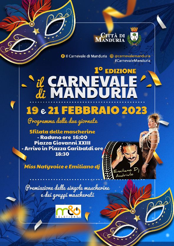Il Carnevale di Manduria – 1° edizione