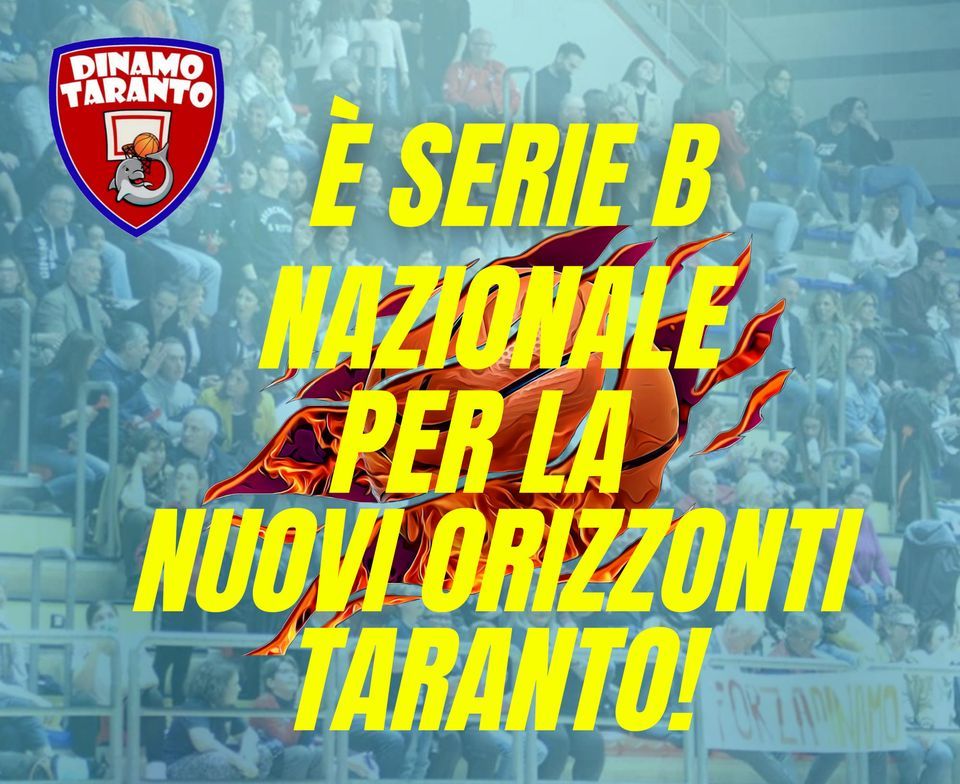 Nuovi Orizzonti Taranto, ufficiale: è Serie B Nazionale!
